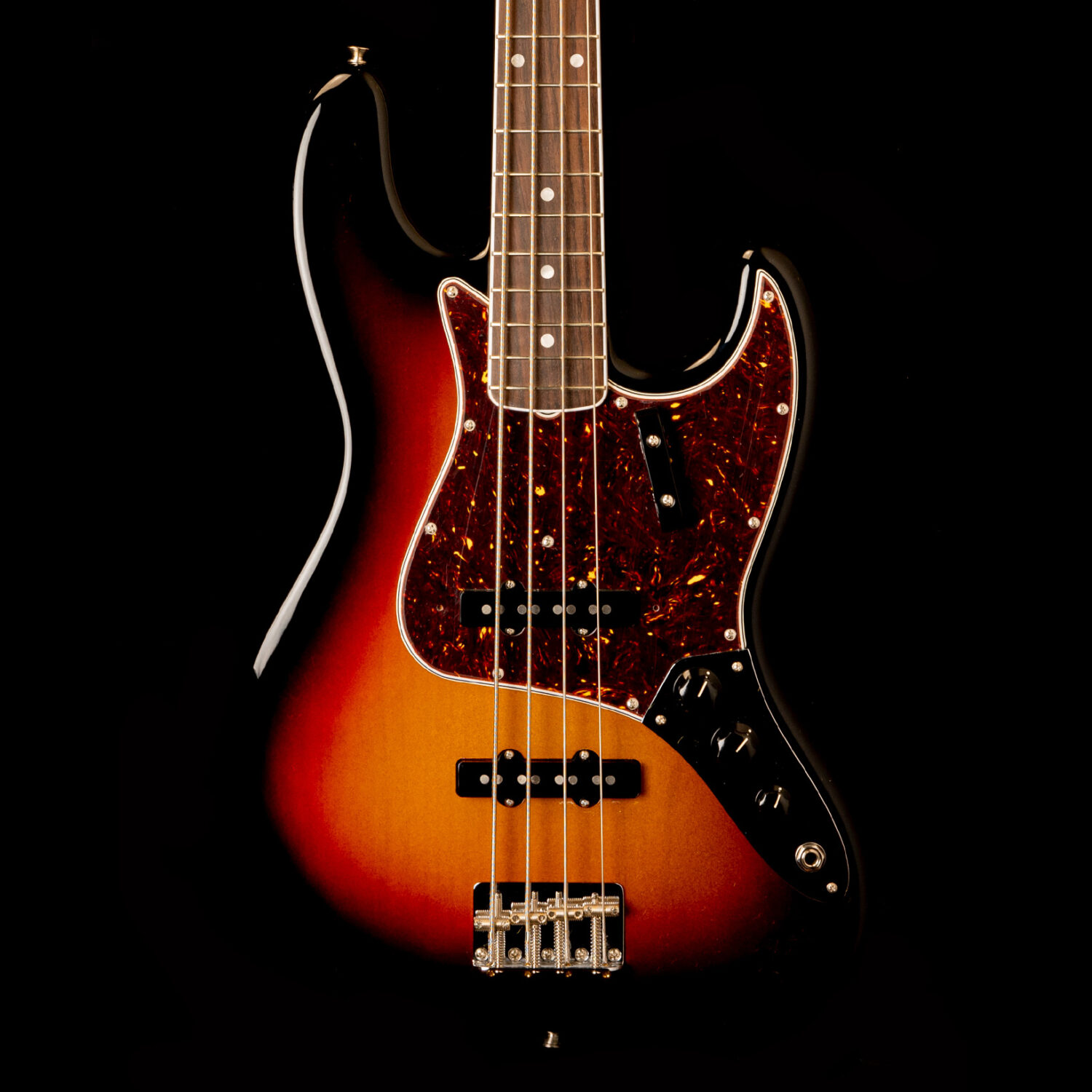 Fender Jazz Bass American Vintage II 1966 3-Color Sunburst - Image 2
