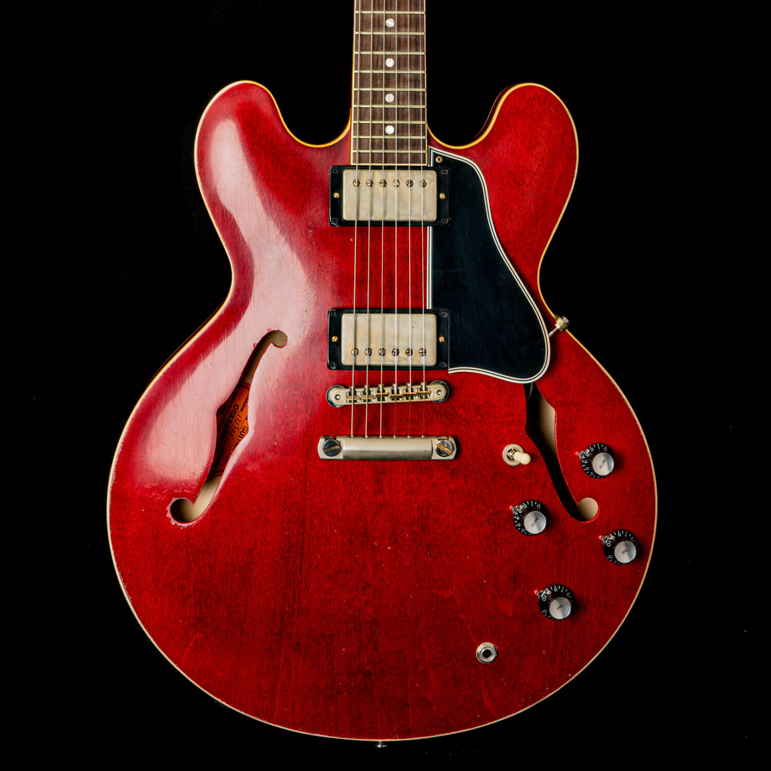 Gibson ES-335 1961 Reissue Murphy Lab Heavy Aged Sixties Cherry – Bild 2