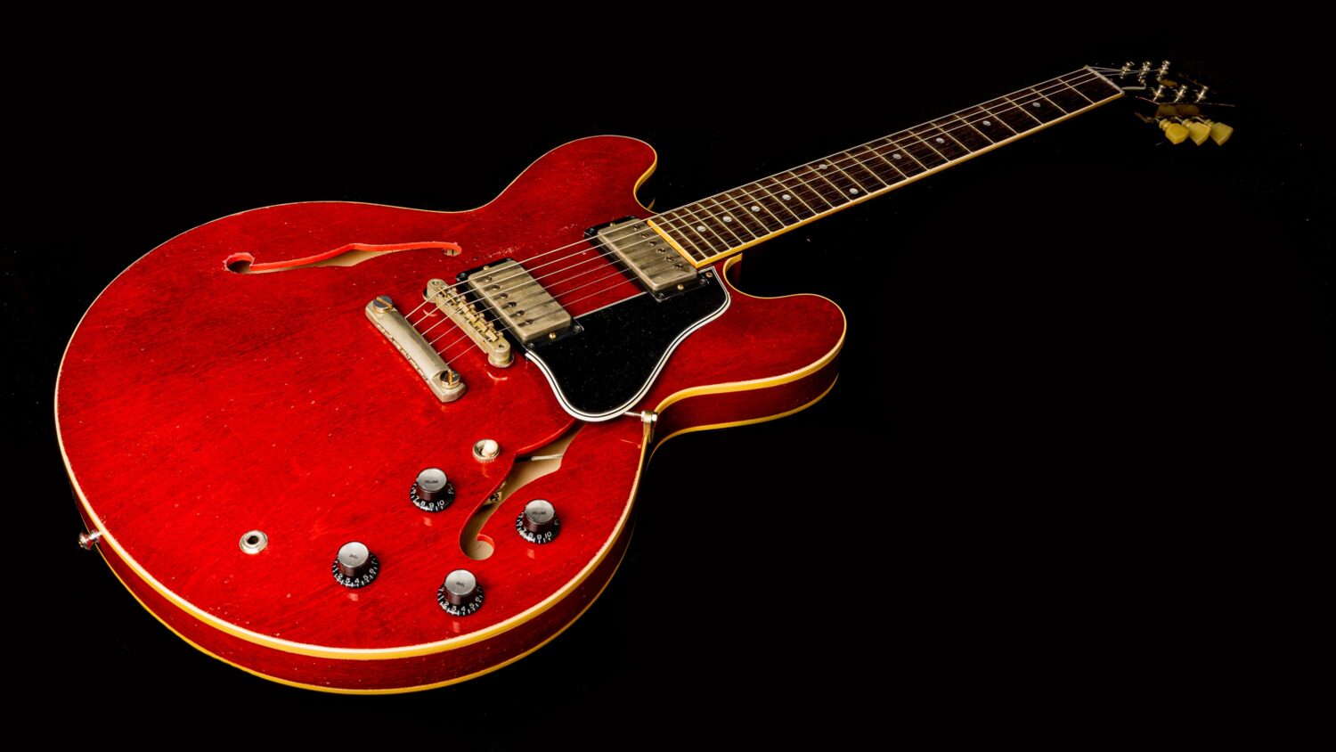 Gibson ES-335 1961 Reissue Murphy Lab Heavy Aged Sixties Cherry – Bild 6