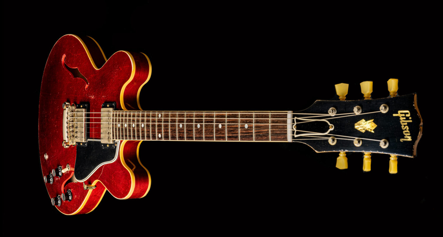 Gibson ES-335 1961 Reissue Murphy Lab Heavy Aged Sixties Cherry – Bild 7