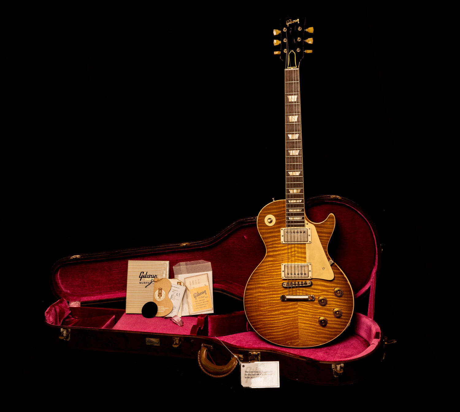 Gibson Les Paul Standard 1959 Lemon Burst Ultra Heavy Aged Murphy Lab "Colleen" - Image 3