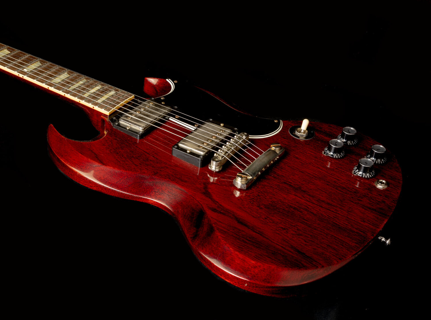 Gibson Les Paul SG Standard 1961 VOS Cherry Red – Bild 6
