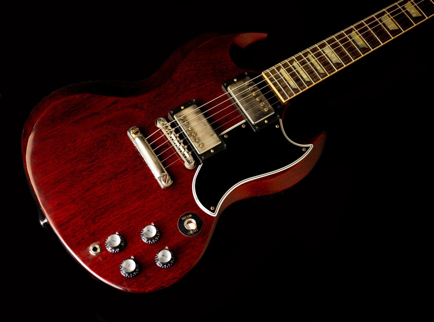 Gibson Les Paul SG Standard 1961 VOS Cherry Red – Bild 7