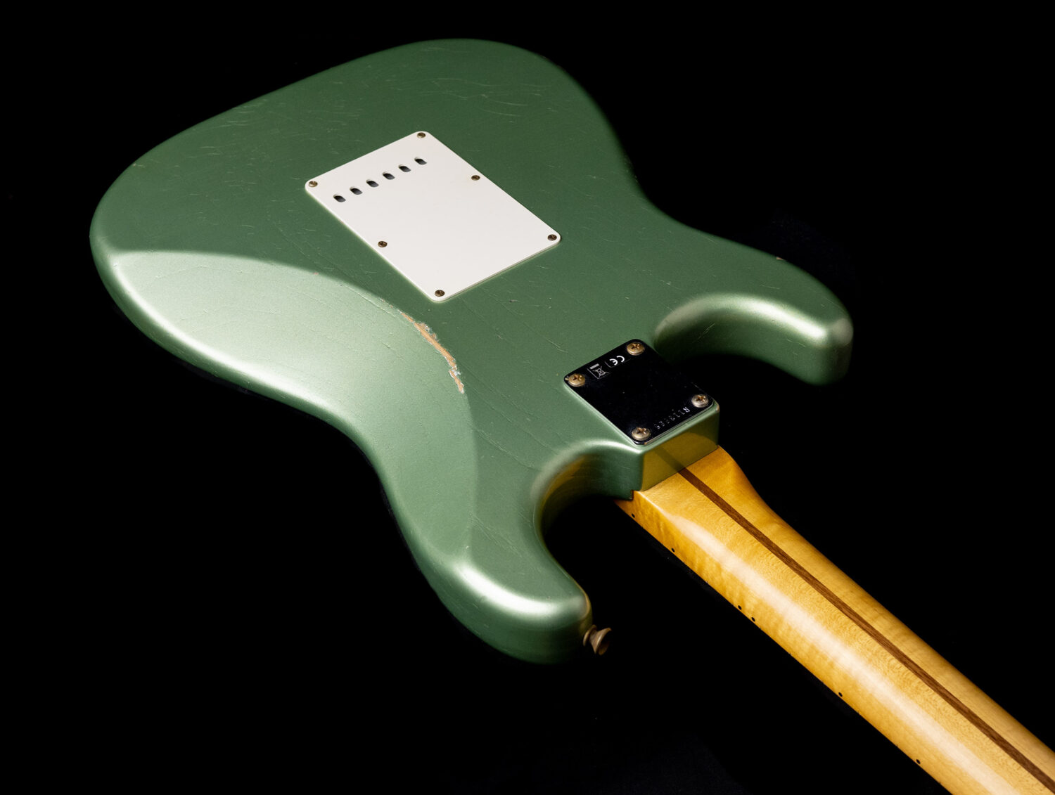 Fender Stratocaster '57 Faded Sage Green Metallic Relic – Bild 5