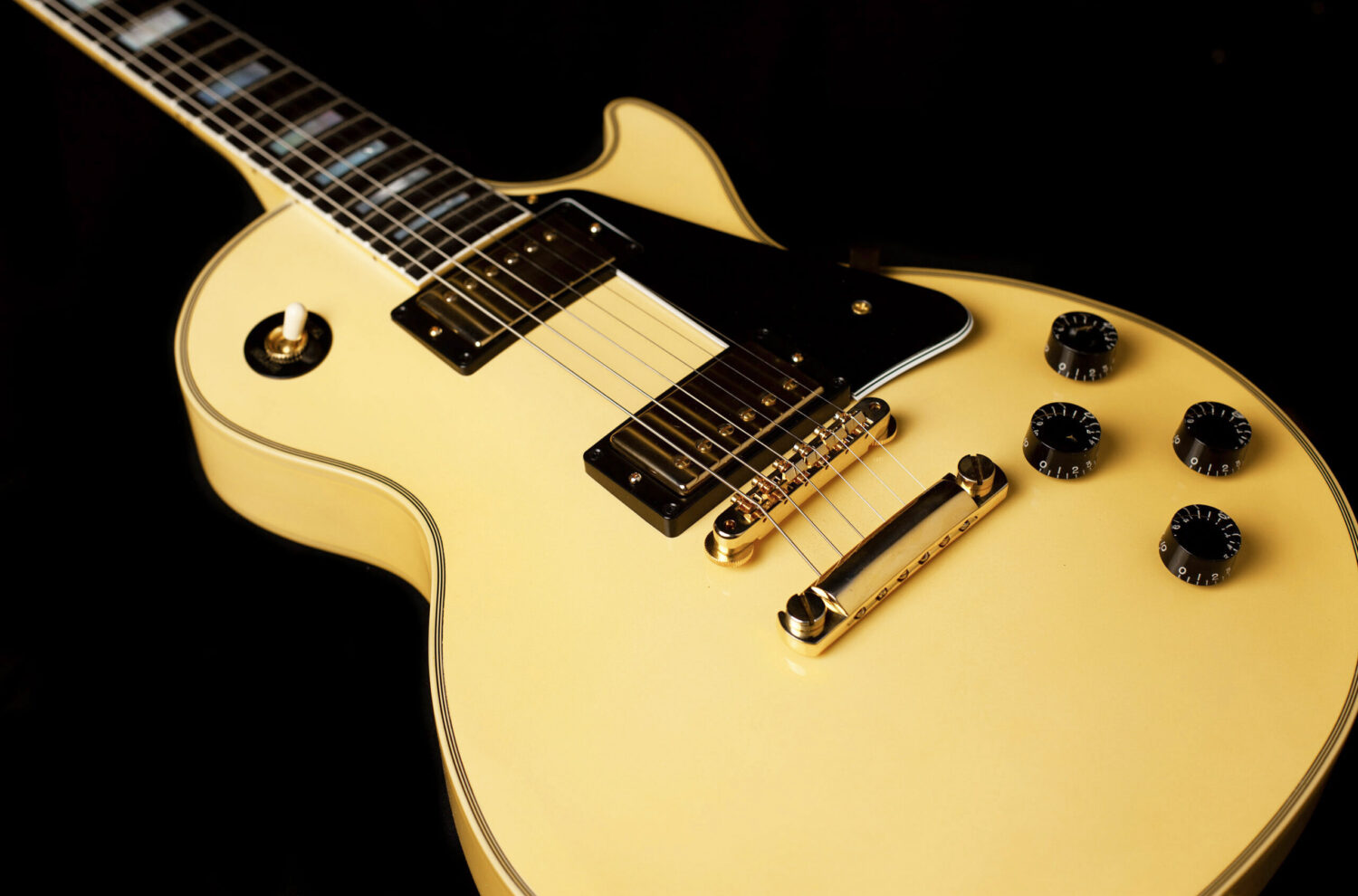 Gibson Les Paul Custom VOS Rhoads White Made to Measure – Bild 5