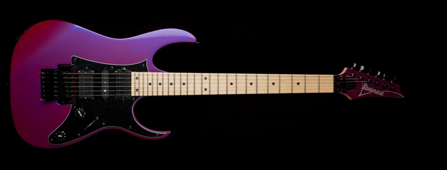 Ibanez RG550RF Genesis Purple Neon Gitarren Total