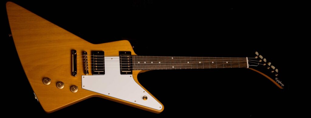 Epiphone Explorer 1958 Korina Aged Natural
