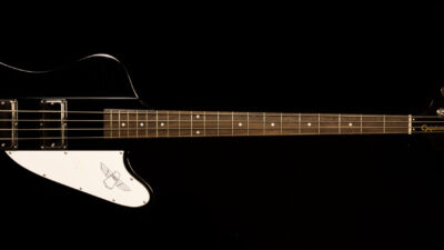 Epiphone Thunderbird 60's Bass Ebony – Gitarren Total