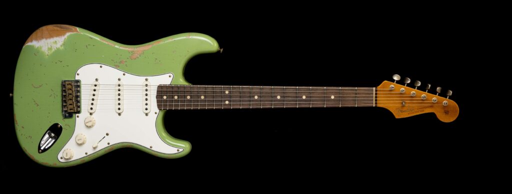 Fender Stratocaster '63 Faded Sweet Pea Green Heavy Relic