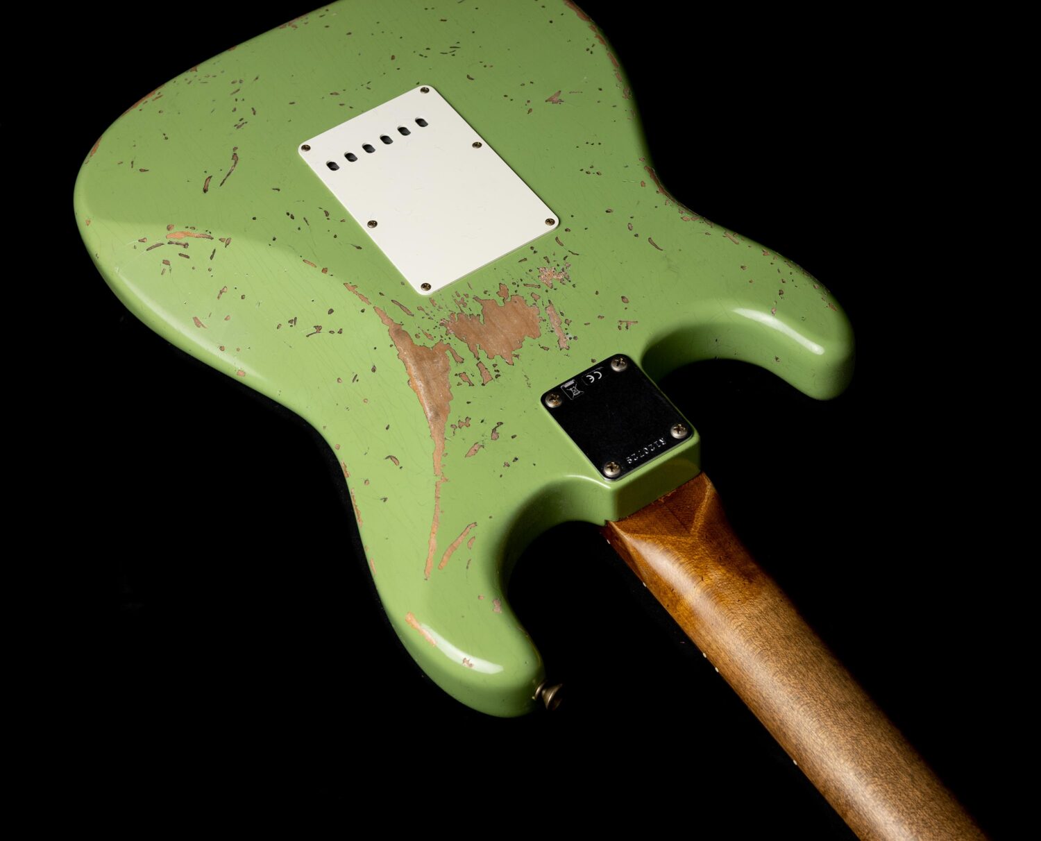 Fender Stratocaster '63 Faded Sweet Pea Green Heavy Relic - Image 7
