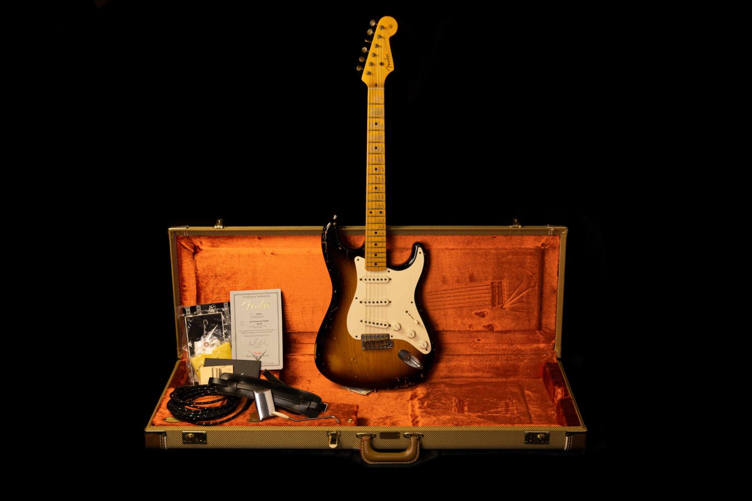 Fender Stratocaster '56 2-Tone Sunburst Heavy Relic 2010 – Bild 10