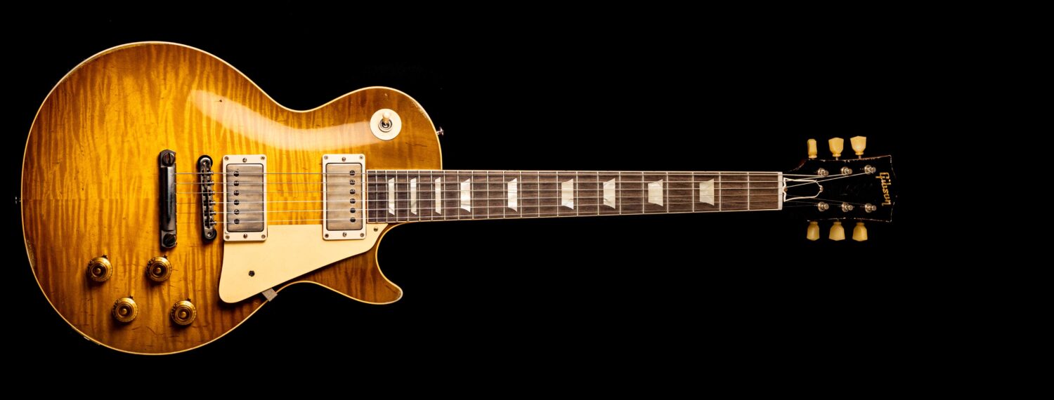 Gibson Les Paul Standard 1959 Golden Poppy Burst Heavy Aged Murphy Lab "Lou"