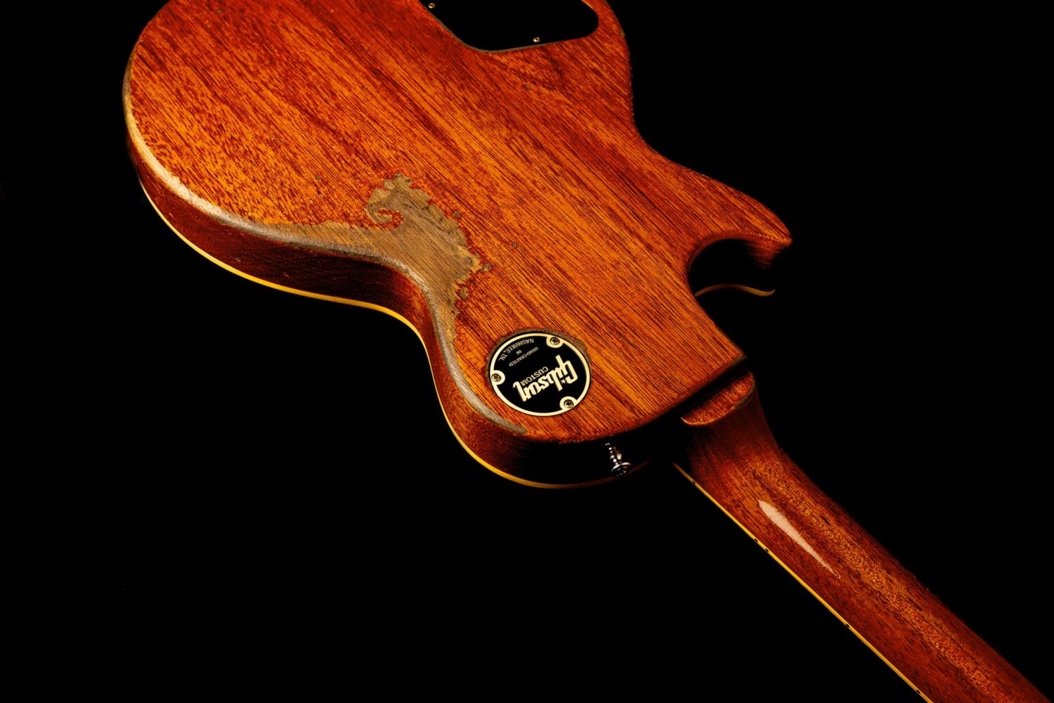 Gibson Les Paul Standard 1959 Golden Poppy Burst Heavy Aged Murphy Lab "Lou" - Image 8
