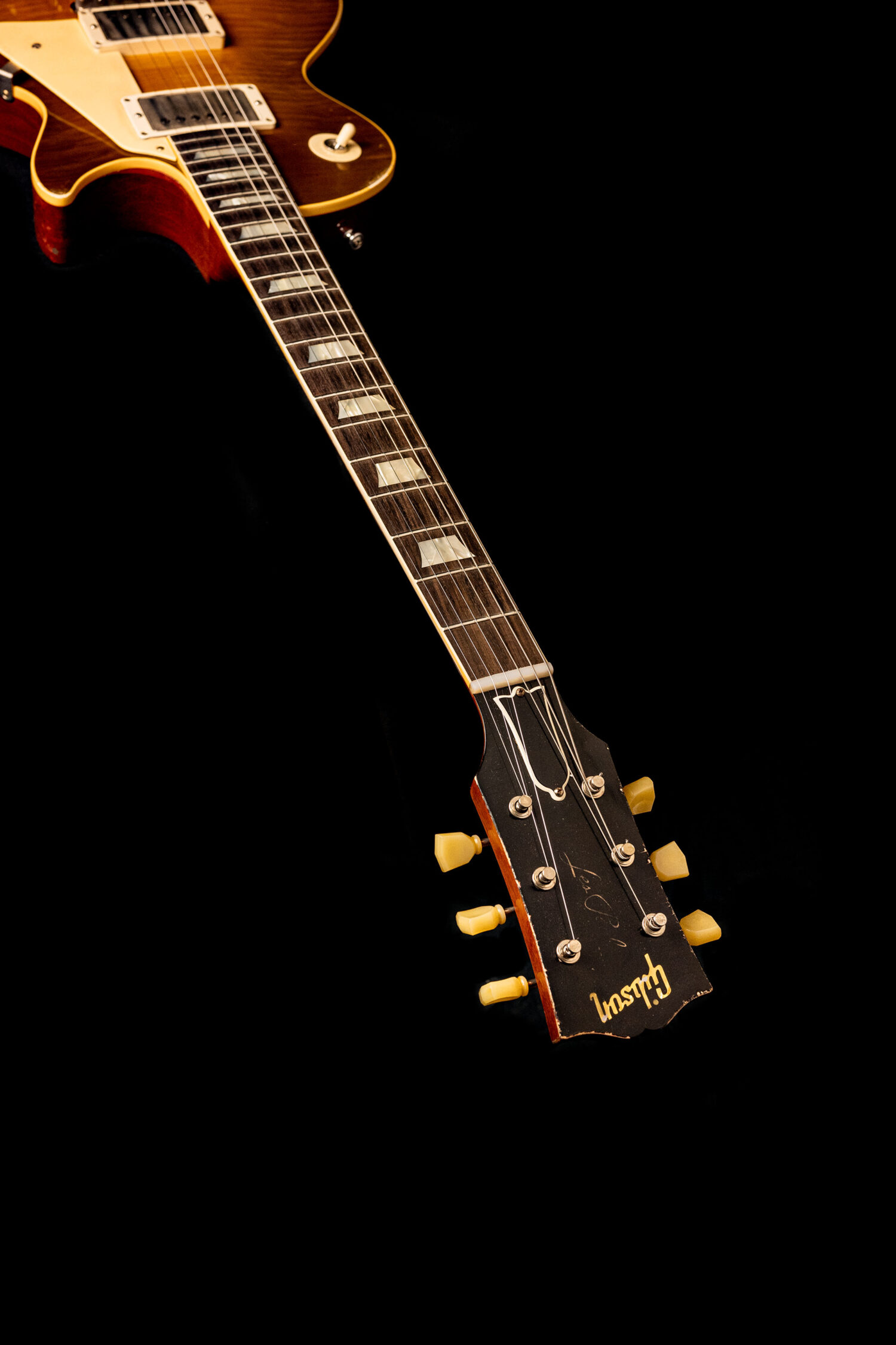 Gibson Les Paul Standard 1959 Golden Poppy Burst Heavy Aged Murphy Lab "Lou" - Image 9