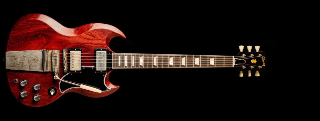 Gibson SG Standard 1964 Maestro Vibrola Cherry Red Murphy Lab Ultra Light Aged
