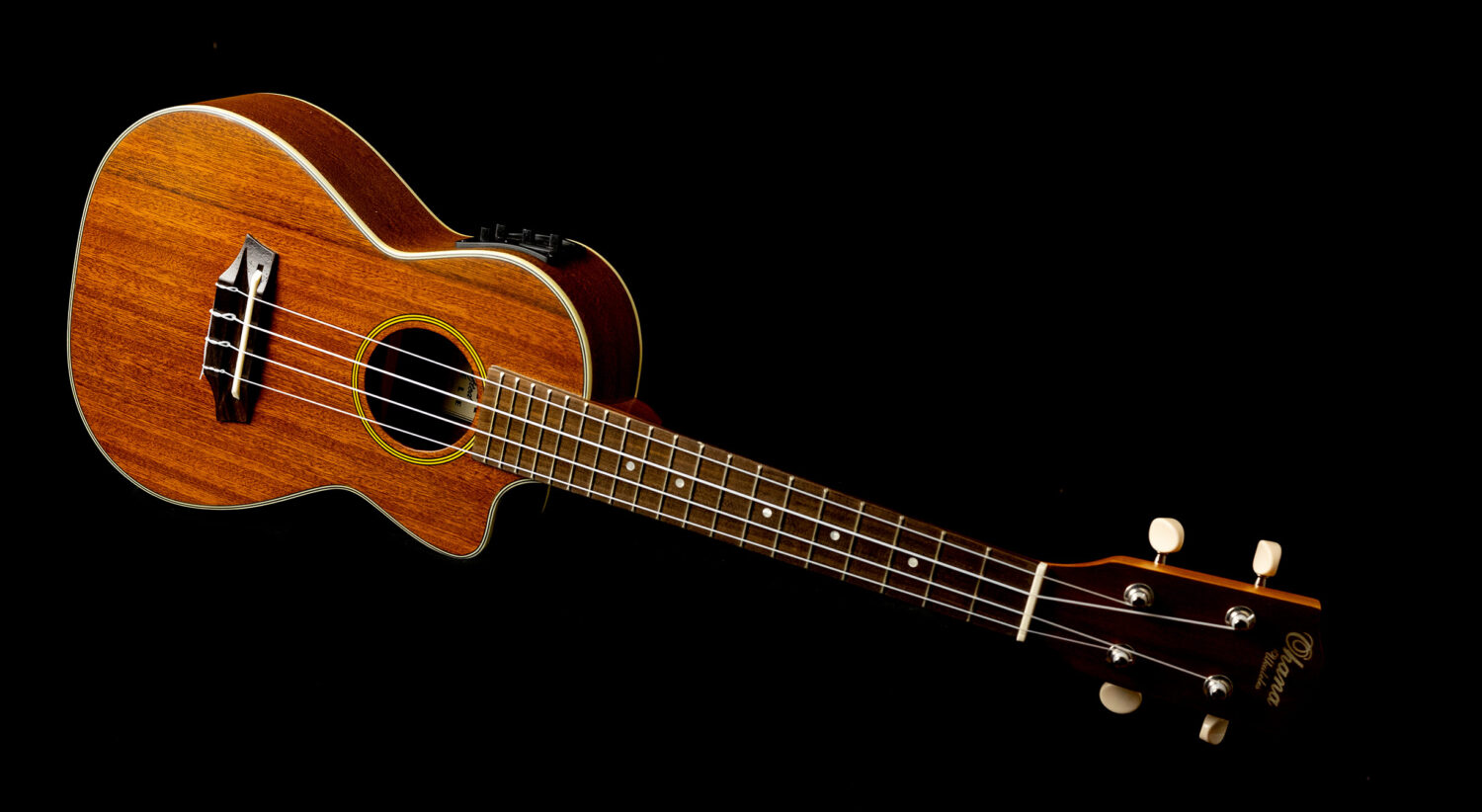 Ohana OHCK20CE Concert Solid Mahogony Top - Image 3