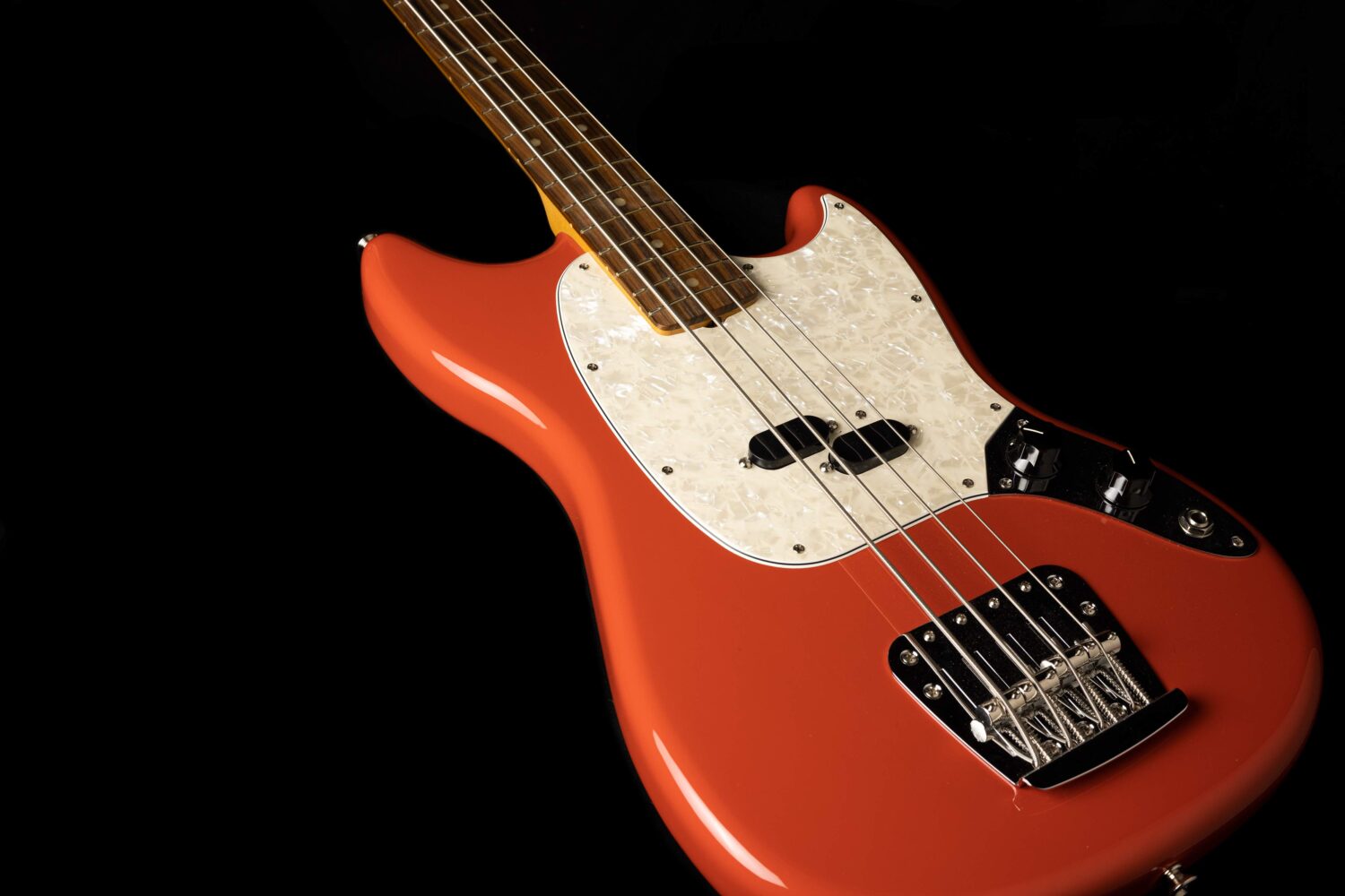 Fender Mustang Bass Vintera 60's Fiesta Red – Bild 3