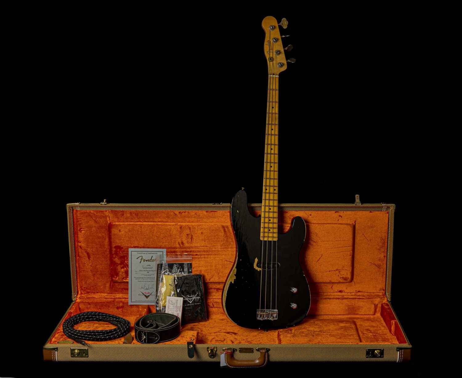 Fender Precision Bass Dusty Hill Signature Custom Shop Relic Black 2013 – Bild 10