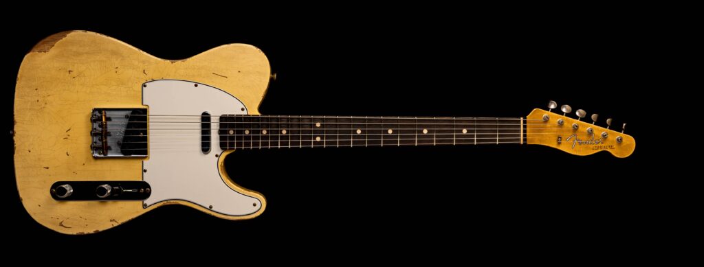 Fender Telecaster '63 Aged Vintage White Relic