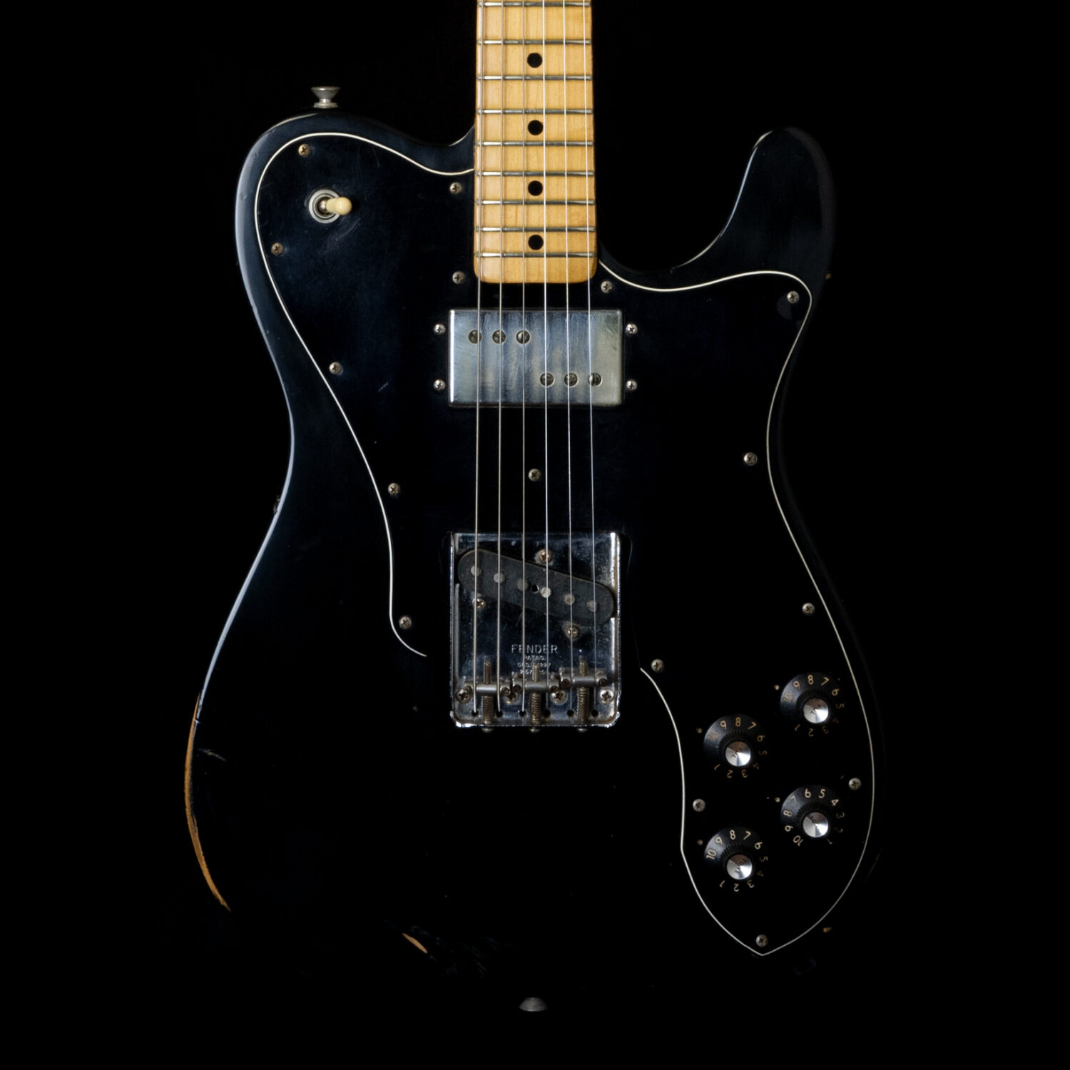 Fender Telecaster Custom Black 1974 - Image 2