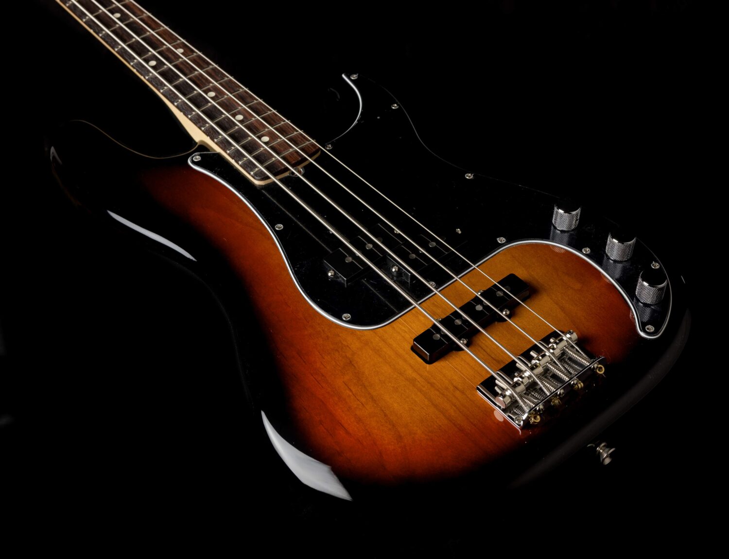 Fender Precision Bass American Performer 3-Color Sunburst – Bild 3