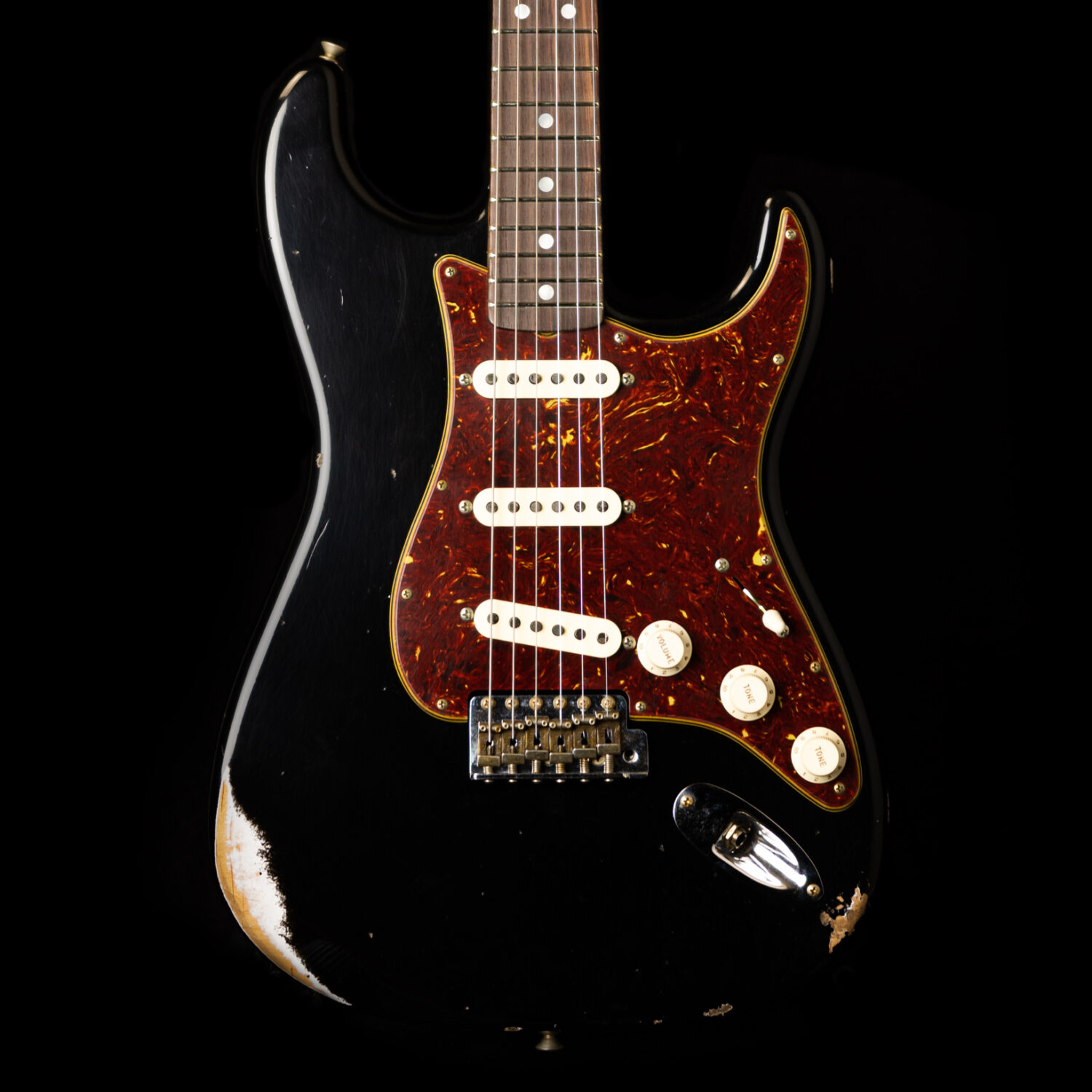 Fender Stratocaster '66 Relic Black – Bild 2