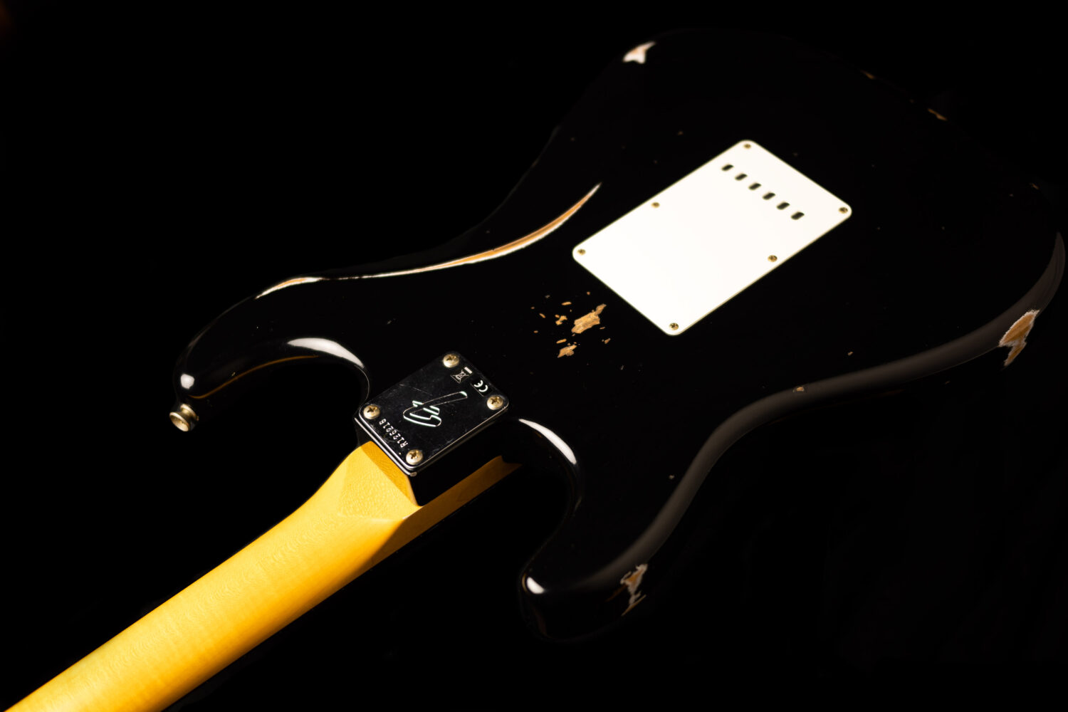Fender Stratocaster '66 Relic Black – Bild 6
