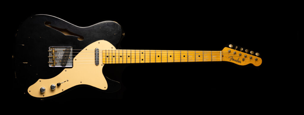 Fender Telecaster Thinline Custom Shop '52 Relic Black 2007