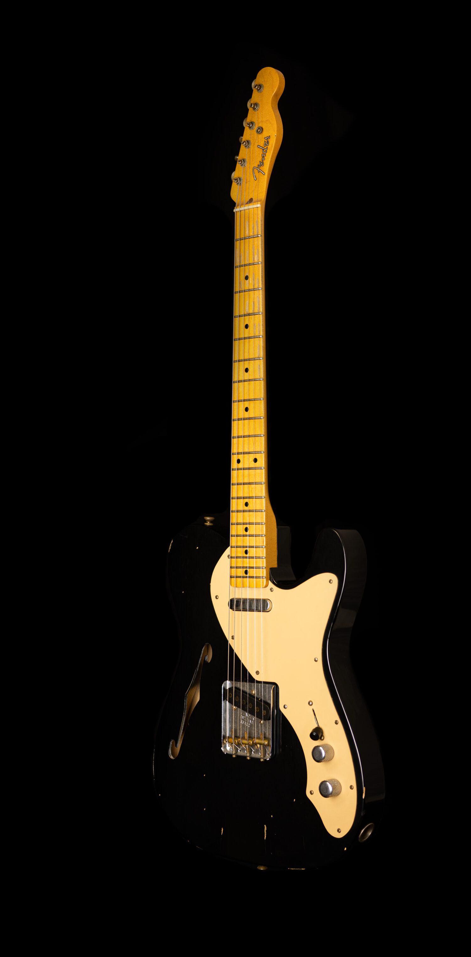 Fender Telecaster Thinline Custom Shop '52 Relic Black 2007 – Bild 9
