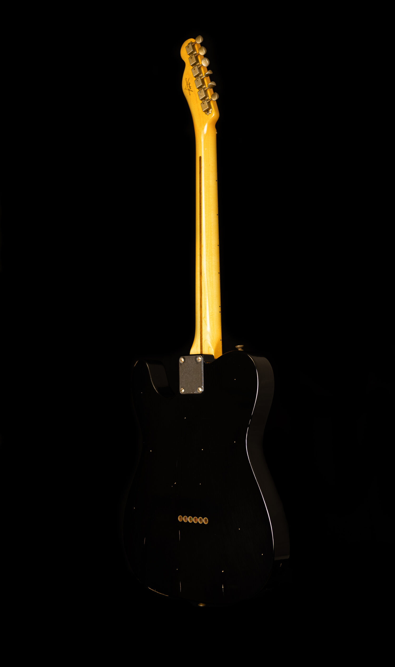 Fender Telecaster Thinline Custom Shop '52 Relic Black 2007 – Bild 8