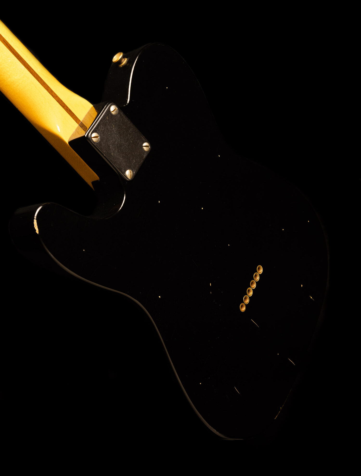 Fender Telecaster Thinline Custom Shop '52 Relic Black 2007 – Bild 4