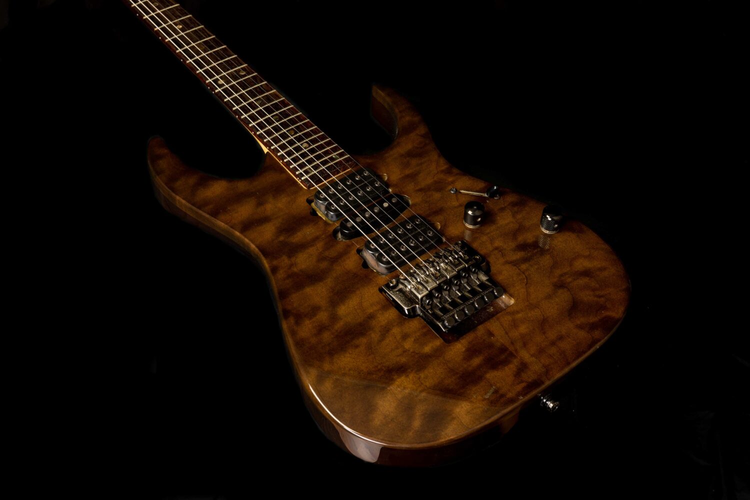 Ibanez UCEWQM USA Custom Exotic Woods Quilted Maple 1992 – Bild 5