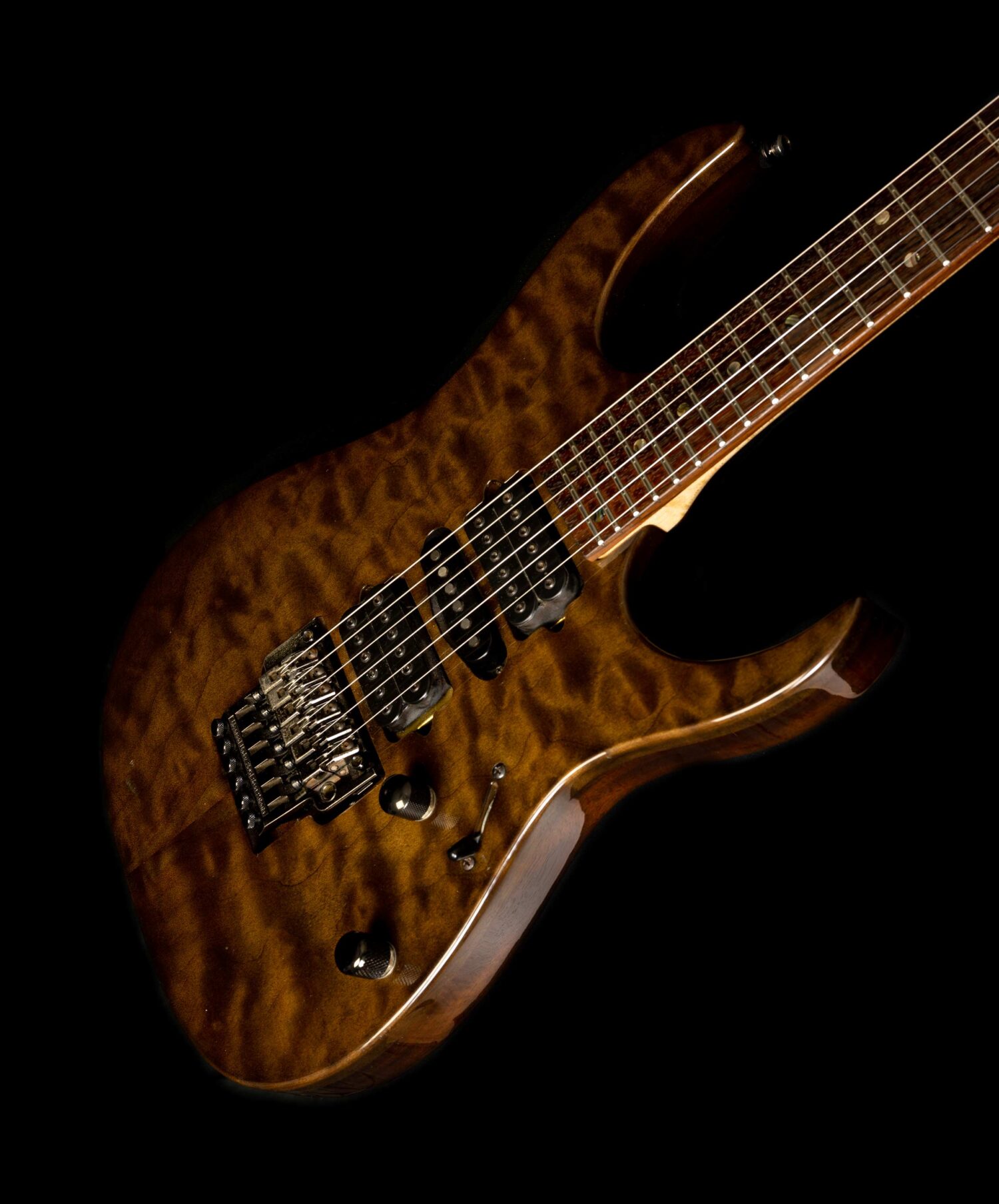 Ibanez UCEWQM USA Custom Exotic Woods Quilted Maple 1992 – Bild 4