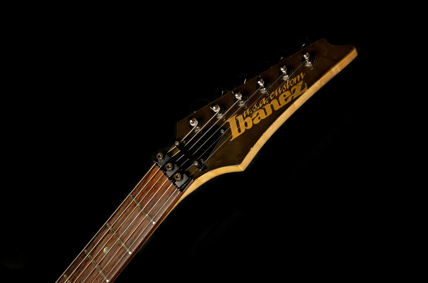 Ibanez UCEWQM USA Custom Exotic Woods Quilted Maple 1992 – Bild 3
