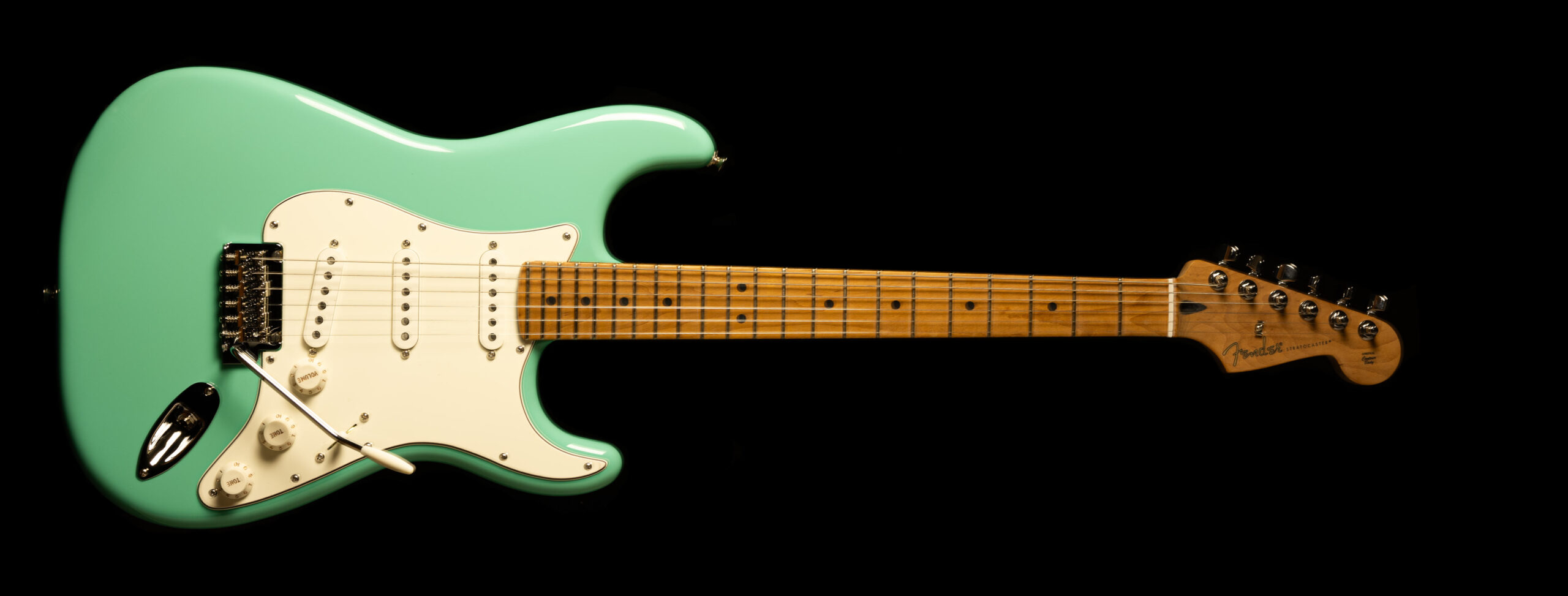 Fender Stratocaster Player Sea Foam Green Roasted MN Limited