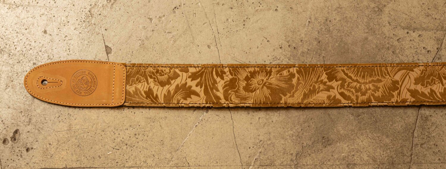 Bourbon Strap Velvet Out Line Toasted