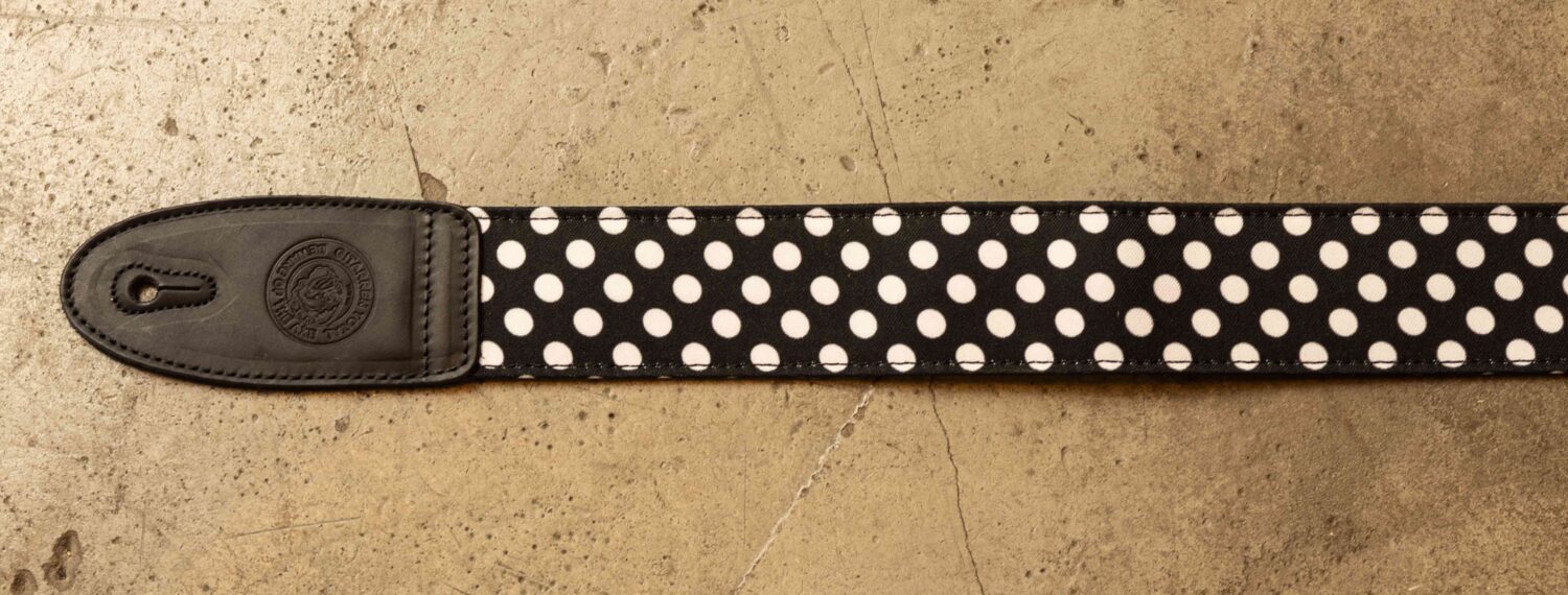 Bourbon Strap Guitar Velvet Puntitos