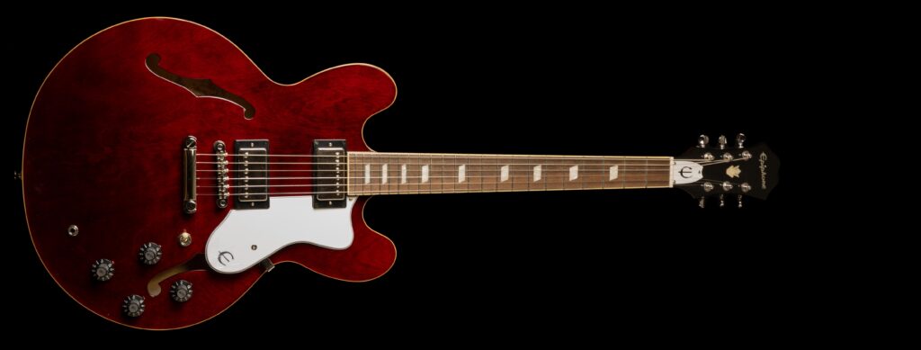 Epiphone Riviera Noel Gallagher Dark Wine Red
