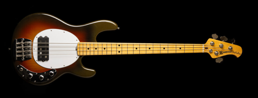 Music Man Stingray "Old Smoothie" 40th Anniversary Chocolate Burst 2017