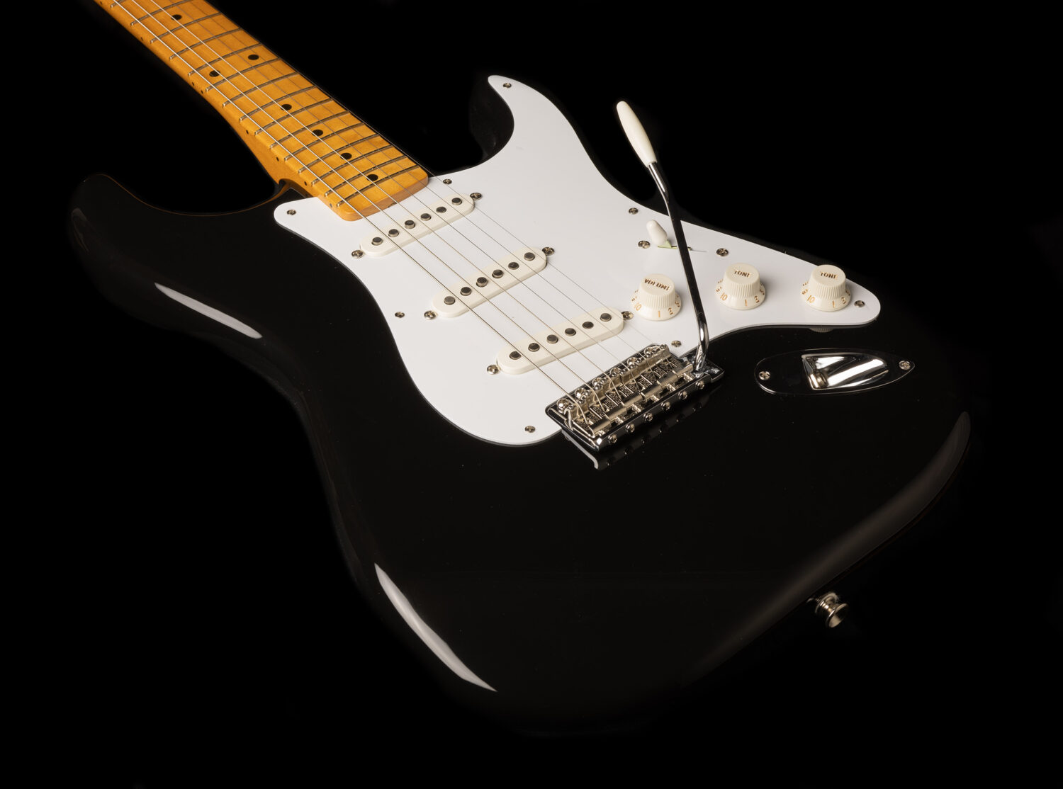 Fender Stratocaster Vintera ll 50's Black - Image 6