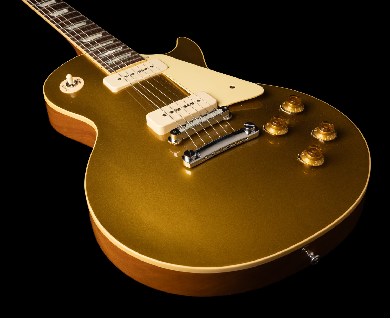 Gibson Les Paul Standard 1968 Goldtop Reissue – Bild 6