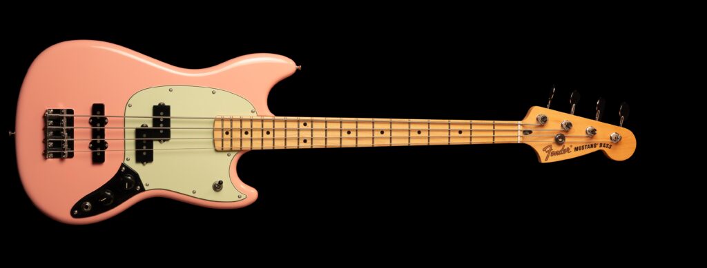 Fender Mustang Bass Player PJ Shell Pink Limited Edition