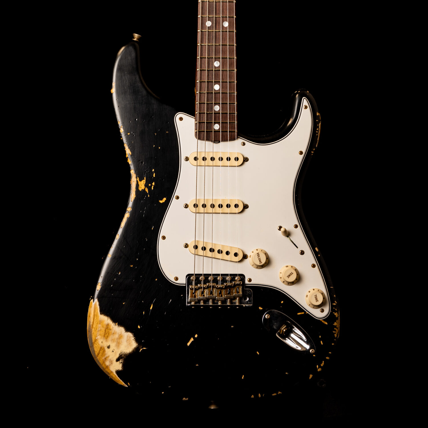 Fender Stratocaster '66 Relic Black – Bild 2
