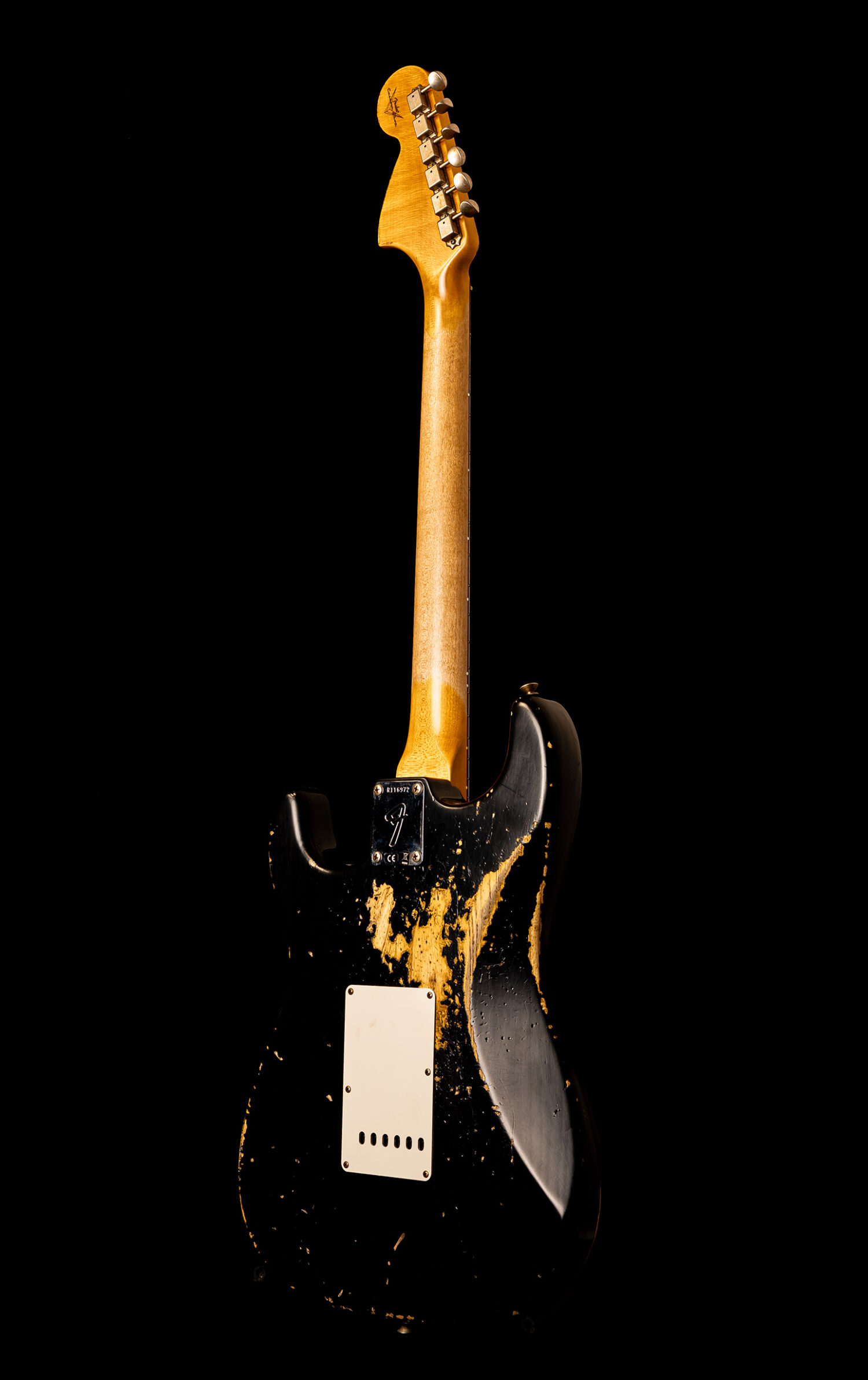 Fender Stratocaster '66 Relic Black – Bild 5