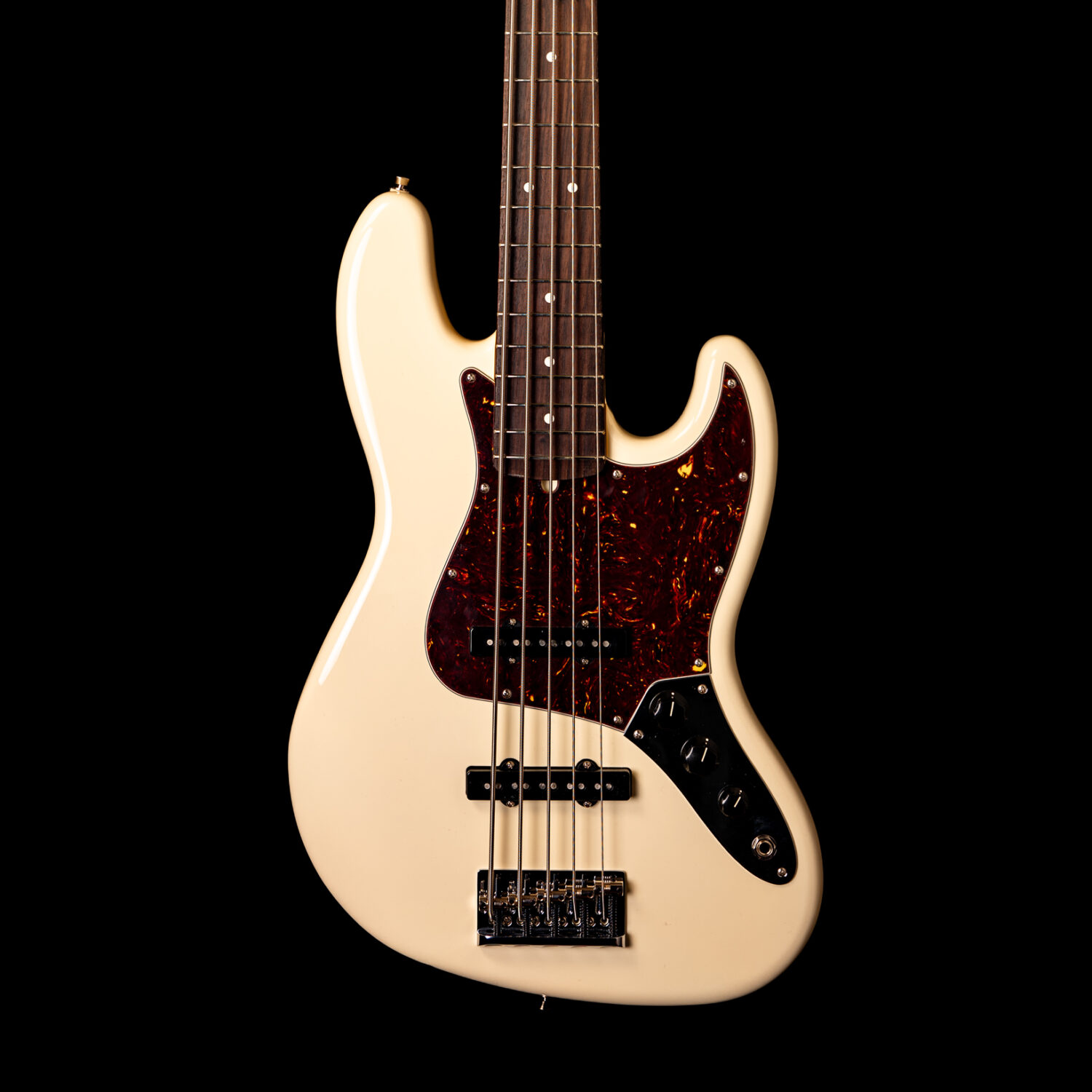 Fender Jazz Bass V American Professional II Olympic White - Image 2
