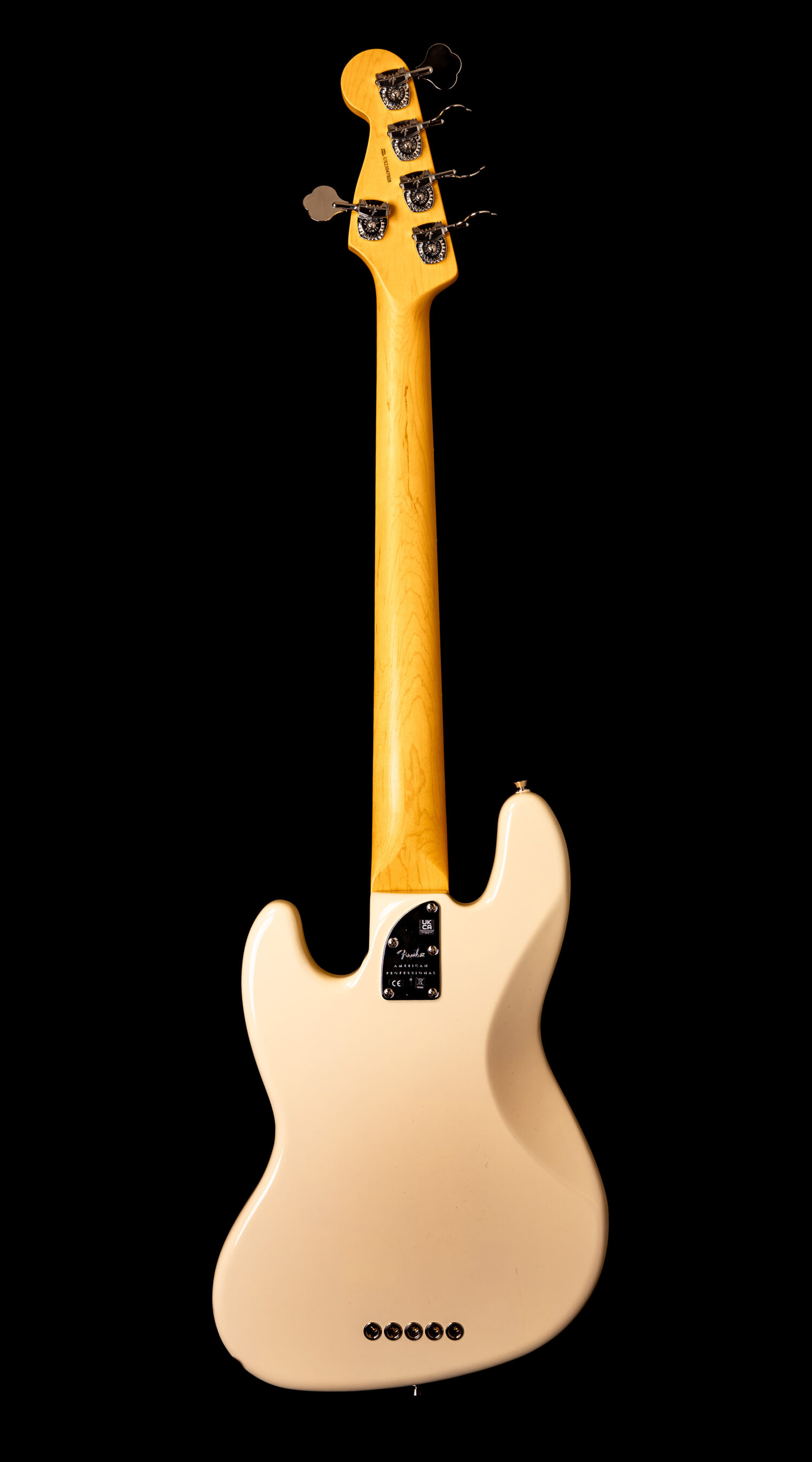 Fender Jazz Bass V American Professional II Olympic White - Image 3