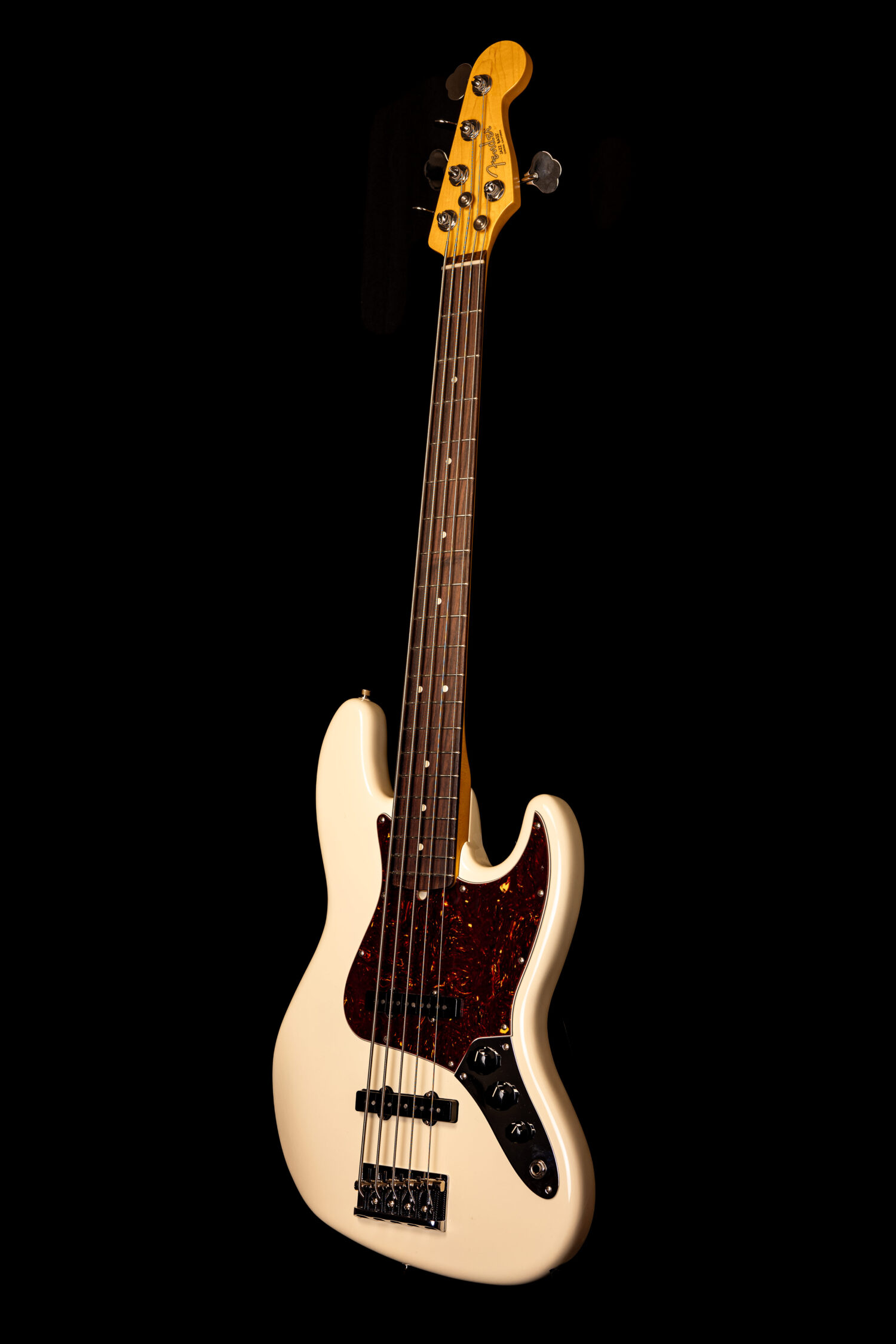 Fender Jazz Bass V American Professional II Olympic White - Image 4