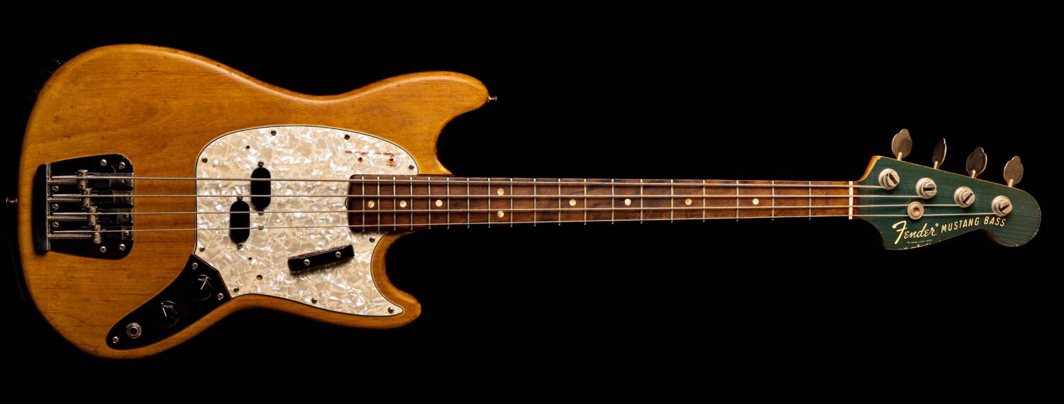 Fender Mustang Bass 1971 Natural Refin