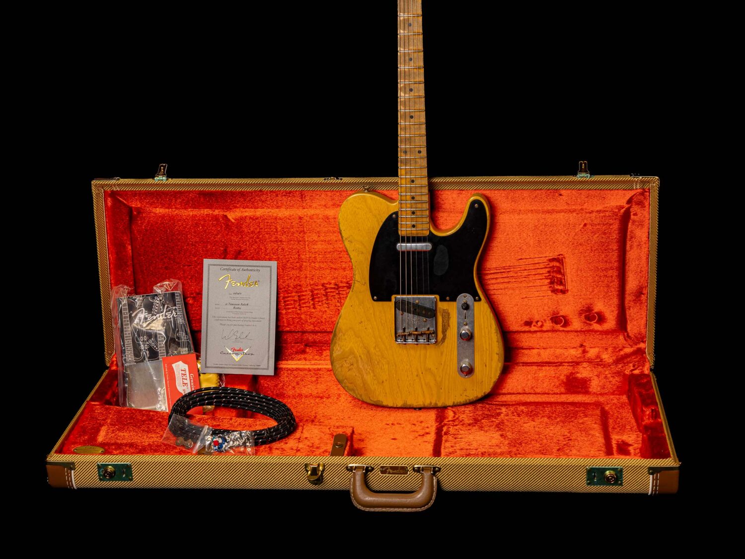 Fender Telecaster '52 Butterscotch Blonde Heavy Relic 2011 – Bild 10