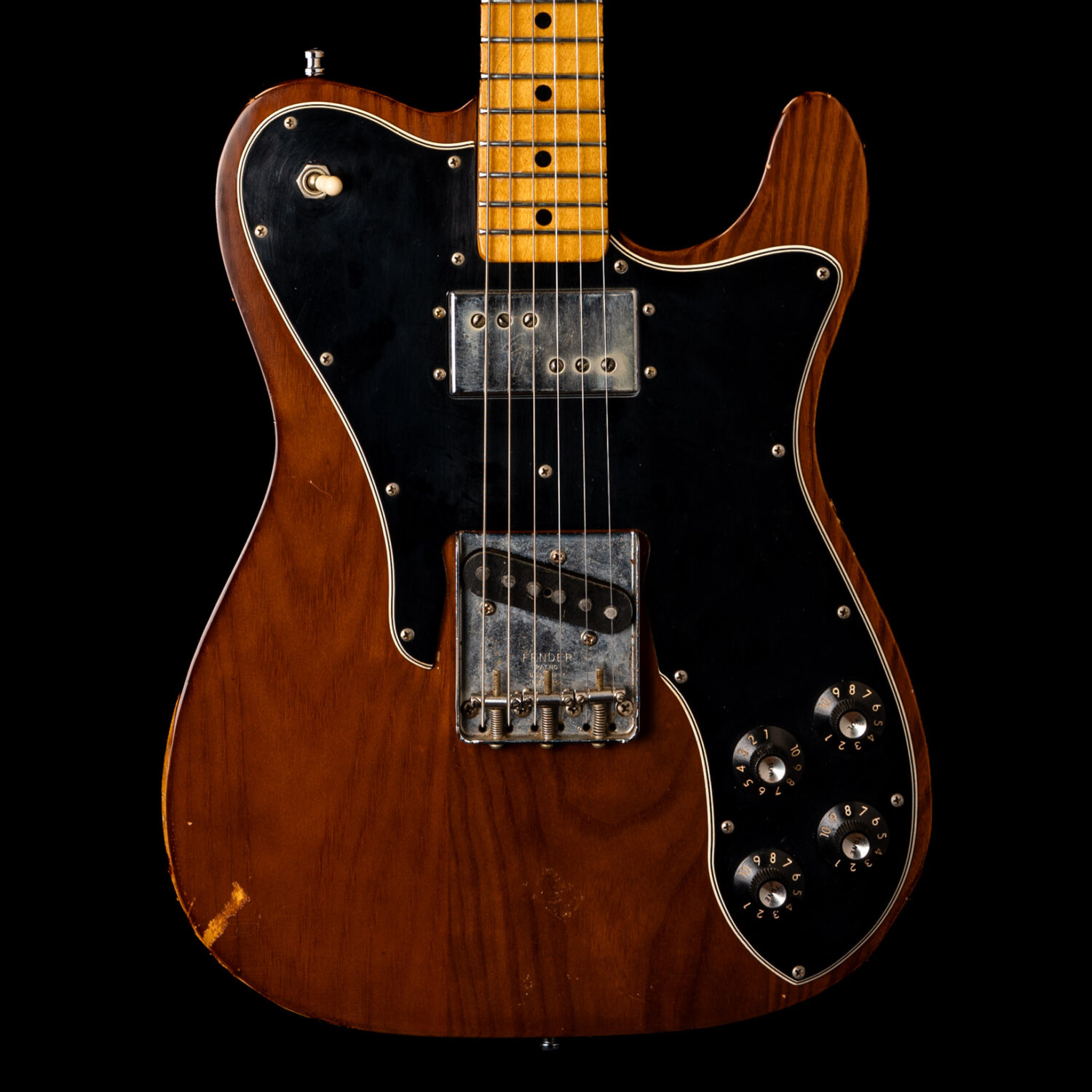 Fender Telecaster Custom Mocha Brown 1976 - Image 2